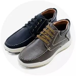 여름어글리슈즈 소가죽 스니커즈 운동화 패션 신발 옆지퍼 세련 3CM