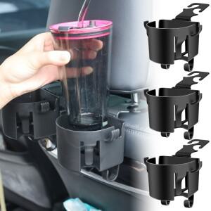 다기능 자동차 시트 후크 오거나이저 헤드레스트 컵 홀더 포함 가방 핸드폰 뒷좌석 틈새 채우기 액세서리