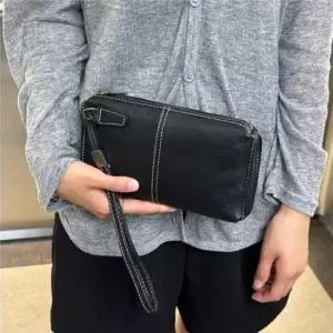 [패션] 카드 휴대폰 립스틱 보관 손목 스트랩 미니 클러치백