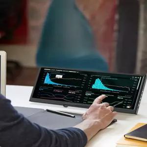 미니 보조모니터 터치 디스플레이 포터블 소형 가로 화면 피벗 덱스 휴대용 서브 게이밍