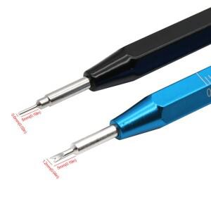 이중 끝 시계 핀 리무버 스트랩 설치 오프너 그림과 같이 스프링 바 클리어 호환 스케일