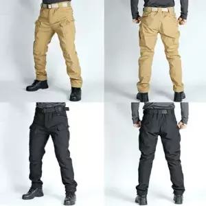 기모작업바지 남자 2컬러 겨울 아웃도어 기모 안감 보온 작업바지