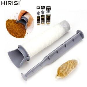 히리시 PVA 메쉬 튜브 피더 로드 잉어 와이드 미끼망 메소드 시스템 용품 낚시 수용성