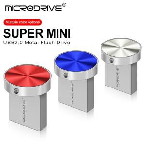 메탈 USB 플래시 드라이브 4GB 8GB 16GB 32GB 미니 256GB 방수 USB2.0 스틱