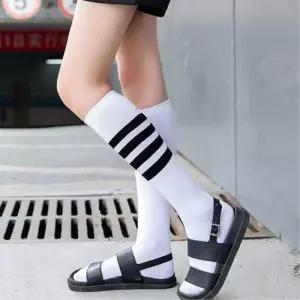 [마이모노샵][마이모노샵] 여성 일상 데일리사계절 탄력밴드 4선 니삭스 2개 30대룩 (17264254)