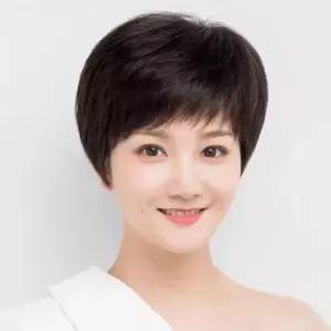 정수리볼륨가발 커버 인모 정수리가발 블랙 여성탑커버 부분가발