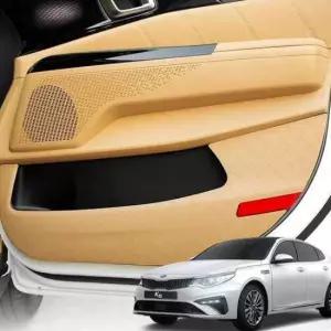 차량용품 2세대 가죽 도어커버 스크래치방지 커버 K5