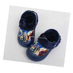 헬로카봇 토퍼 방한 샌들 EVA 남아동 털신 겨울슬리퍼