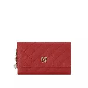 루이까또즈 여성 중지갑 엘퀼팅 레드 AB856825