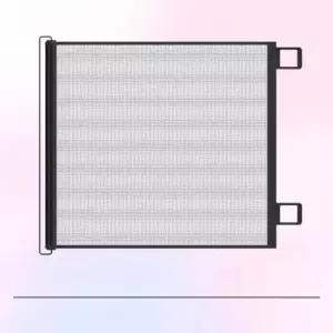 [반려] 현관문 가림막 롤스크린 강아지안전문 높이 무타공