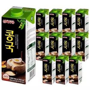 삼육두유 콩국 콩국수 콩국물 950ml x 12팩