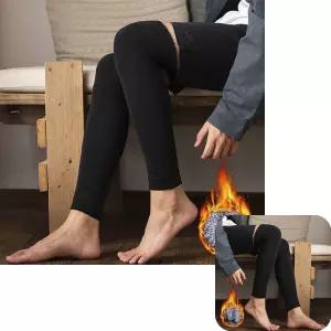 유바라 방한용품 기모 수면양말 남성 자전거 골프니삭스 발목토시 레그워머 여성