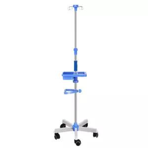 링거걸이 병원 수액 링거걸이대 폴대 의료용 스탠드 스테인리스 삼각대 휠 수액폴대
