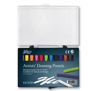 문교 HV45CS32 콘테 12색 드로잉파스텔