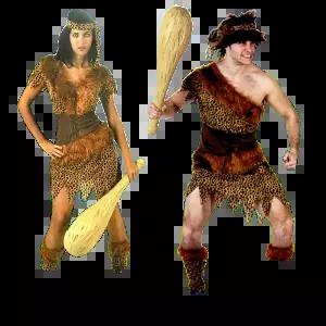 할로윈 원시인 코스튬 퍼포먼스 의상 분장 남녀 파티 공연