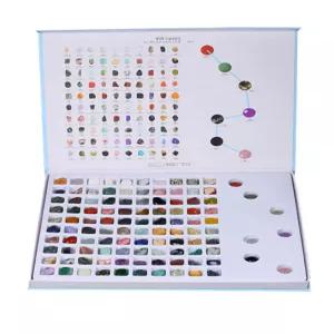 광물 암석 표본 과학 천연 세트 화석 교구 초등 키트