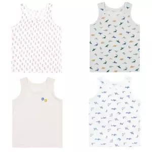 삐삐롱 26 S/S 아동 유아 어린이 봄 여름 데일리 민소매 속옷 에어 메쉬 스판 런닝