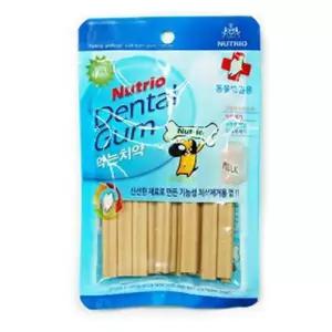 뉴트리오 먹는치약 밀크 100g X5개 강아지 치석제거껌