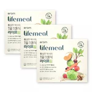 이롬 황성주 1일 1생식 라이프밀 30g X 14포 3박스 식사 대용 간편 영양식