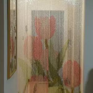 체리 비즈발 구슬발 벽면장식 발키트 파티션 키트 문발