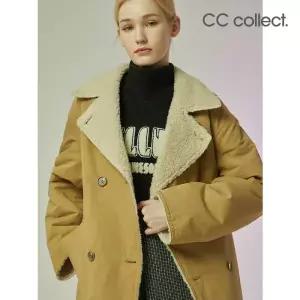 {매장정품} 씨씨콜렉트 CC콜렉트 테일러드 카라 리버시블 인조무스탕 코트 BE_C234PSJ621 1304729