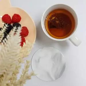 찻잔받침대 세라믹 찻잔받침 홈카페 원형 도자기 컵코스터