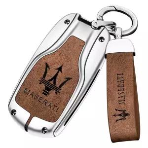 마세라티 차키홀더 차키고리 키링 가죽 고급 열쇠고리