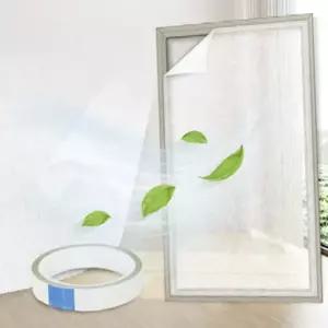 미세 방충망 자가 접착식 교체 방충망 필터 창문 여름 자외선 차단 환기