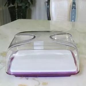 주방용품 빵보관함 음식보관대 이태리 25cm-퍼플