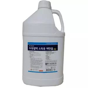 두원셀텍 소독용에탄올 4리터/알콜 4L/83프로