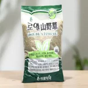 산야초 대용량 분갈이 흙 야생화 텃밭 화분 배양흙 동양란 10L