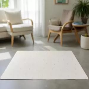 안마 의자 매트 2세트 방음 거실 원형 카페트 덮개 놀이방