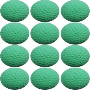 실내 고양이 장난감을 위한 골프공 - 인터랙티브 스펀지 폼 축구공(사이언)