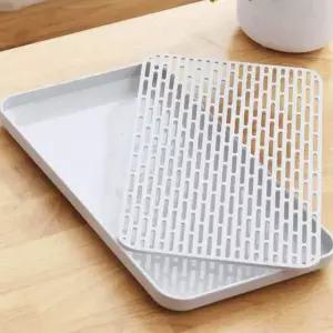 싱크대받침대 컵받침 위생 간편 드라잉 부엌정리대 드라잉매트