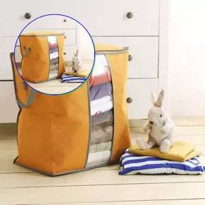 쌍문상회 제거 색상 숯 수납함 정리함 이불 오렌부직포박스 악취 대나무 대형