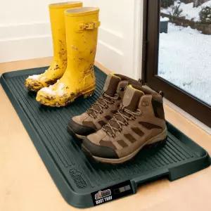 고릴라 그립 신발용 천연 고무 실내 야외 부츠 트레이 방수 겨울 매트 가장자리 상승 손잡이 찢김 방지