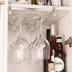 (신상꿀템) 스텐 와인잔 걸이 거치대 홀더 와인렉