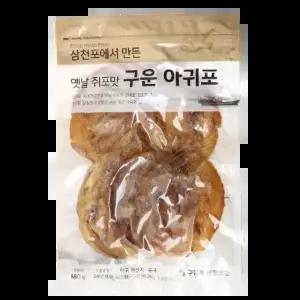 청해명가 삼천포에서 만든 옛날 쥐포맛 구운 아귀포 180g