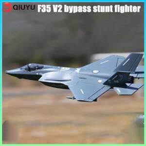 전동 F35 V2 제트 엔진 항공기 무선 조종 EPP 6채널 고정익 전투기 장난감 비행기 고속 모델 ()