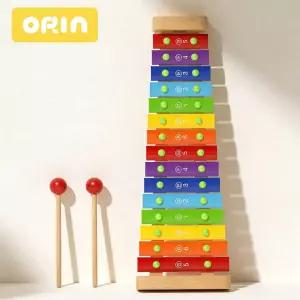 원목 교구 완구 장난감 실로폰 피아노 건반 악기 연주