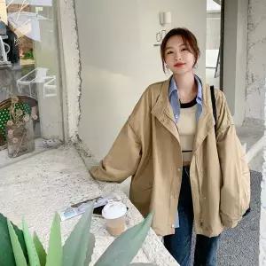 블랙팬서 여사친 반코트 추카키 스트라이프 안감 OPH3