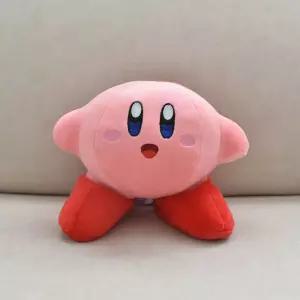 별의 커비 쿠션 벨벳 캐릭터 레스트 대형 인형 쇼파 스마일 옵션 참조 모찌