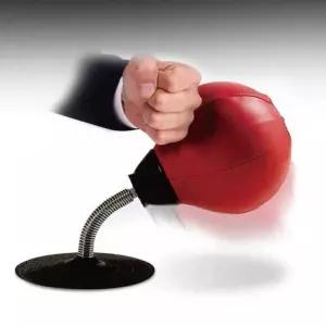 훅훅 데스크탑 펀치볼 집중력 스트레스해소 샌드백 운동기구 권투 책상용