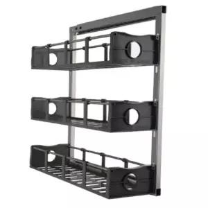 싱크대수납선반 싱크대양념장 3단 레일장