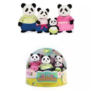 팬더 패밀리 인형 영어 스토리북 역할놀이 3세장난감 귀여운