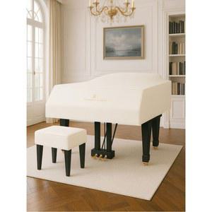 그랜드 피아노 덮개 방수 붉은색 C5 건반커버 린넨 삼각형 하프 가죽 피아노덮개