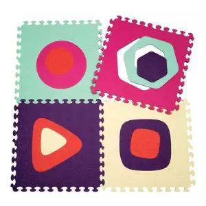 유치원 여아 핑크 양면 놀이 퍼즐 매트 애견관절 반려견건강