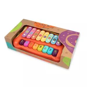 3세 유아 악기 선물 예쁜 피아노 실로폰 교구 IQ장난감