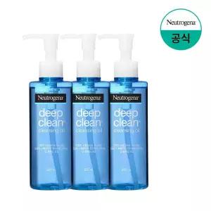 [뉴트로지나/공식] 딥클린 클렌징오일 200ml 3개 외/클렌징폼/오일/크림/세안/비누/여드름기능성/피지/각질