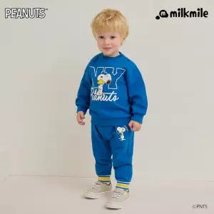 [밀크마일] [피너츠]스누피와우드스톡 뉴욕상하복